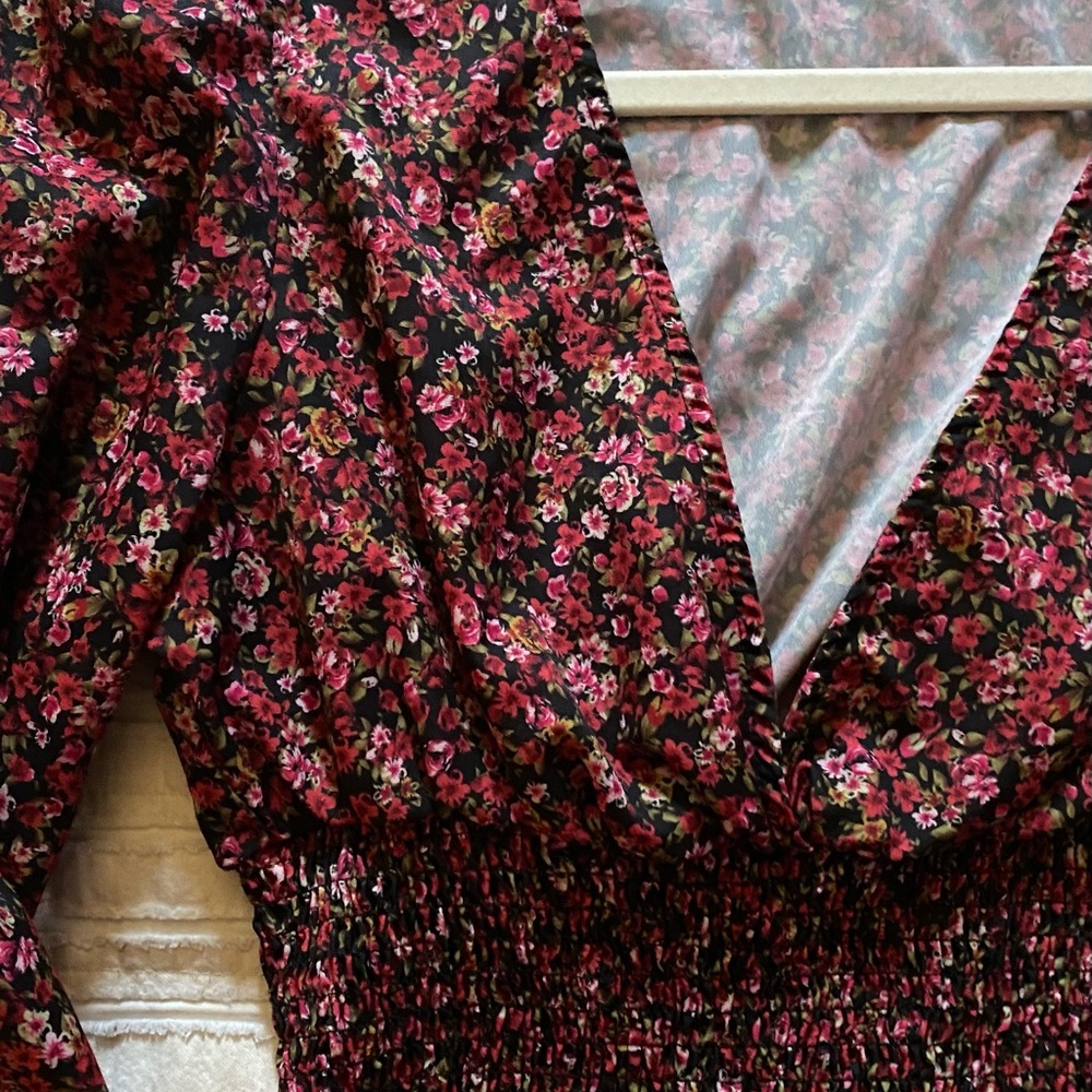 Flowery crop top